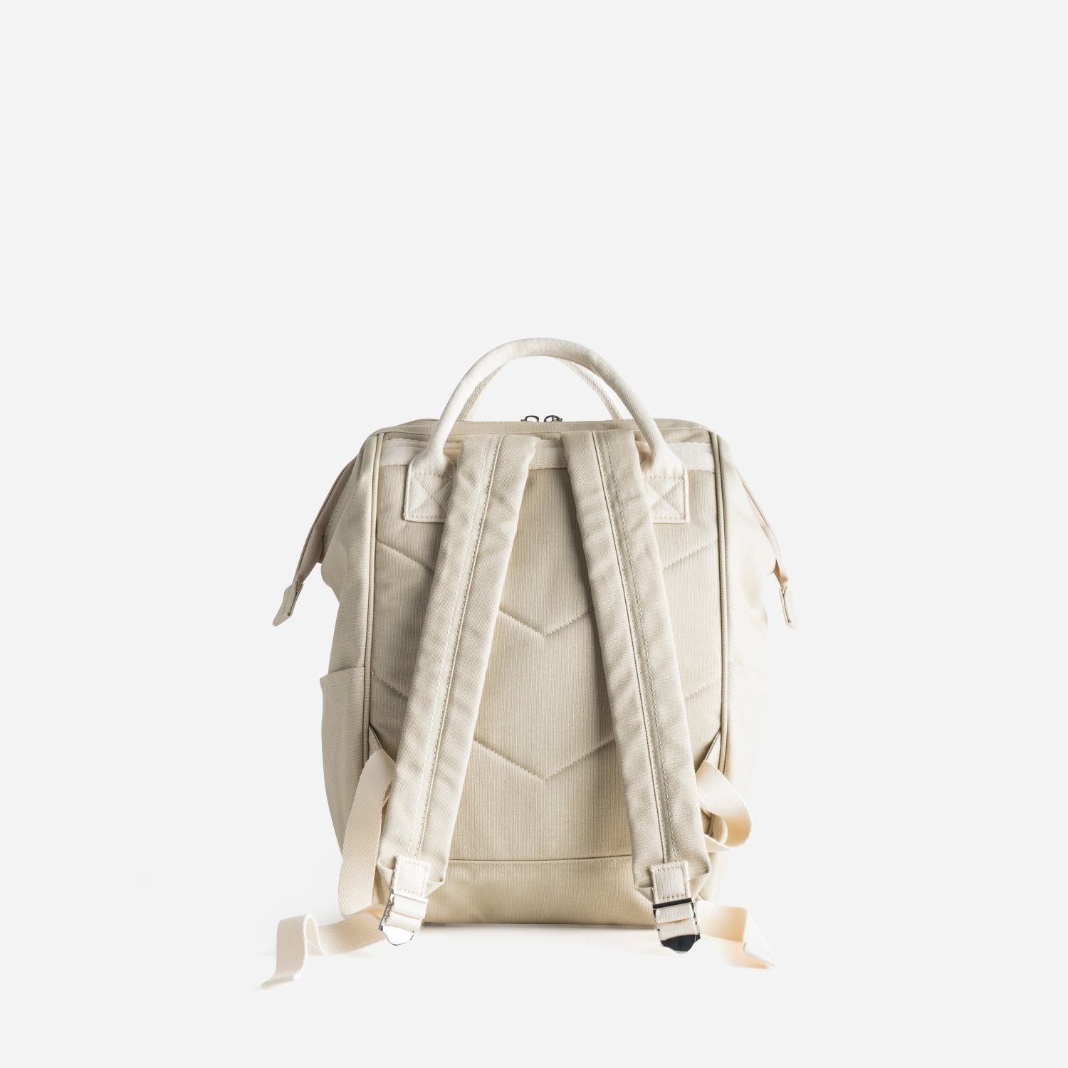 Sac à dos beige en toile