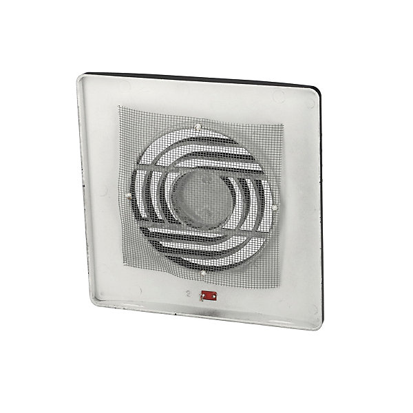 Extracteur d'Air Salle de Bain classique 150 mm plastique anthracite HELIX HOROZ