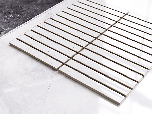 Mosaïque sur résille pour salle de bain et cuisine en céramique 29.6 cm x 30 cm - Elegant piano
