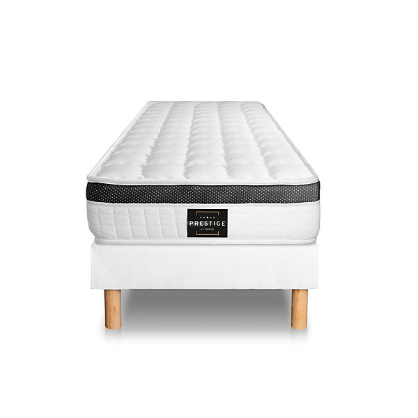 Ensemble Mémoire de forme de confort Ferme avec sommier tapissier