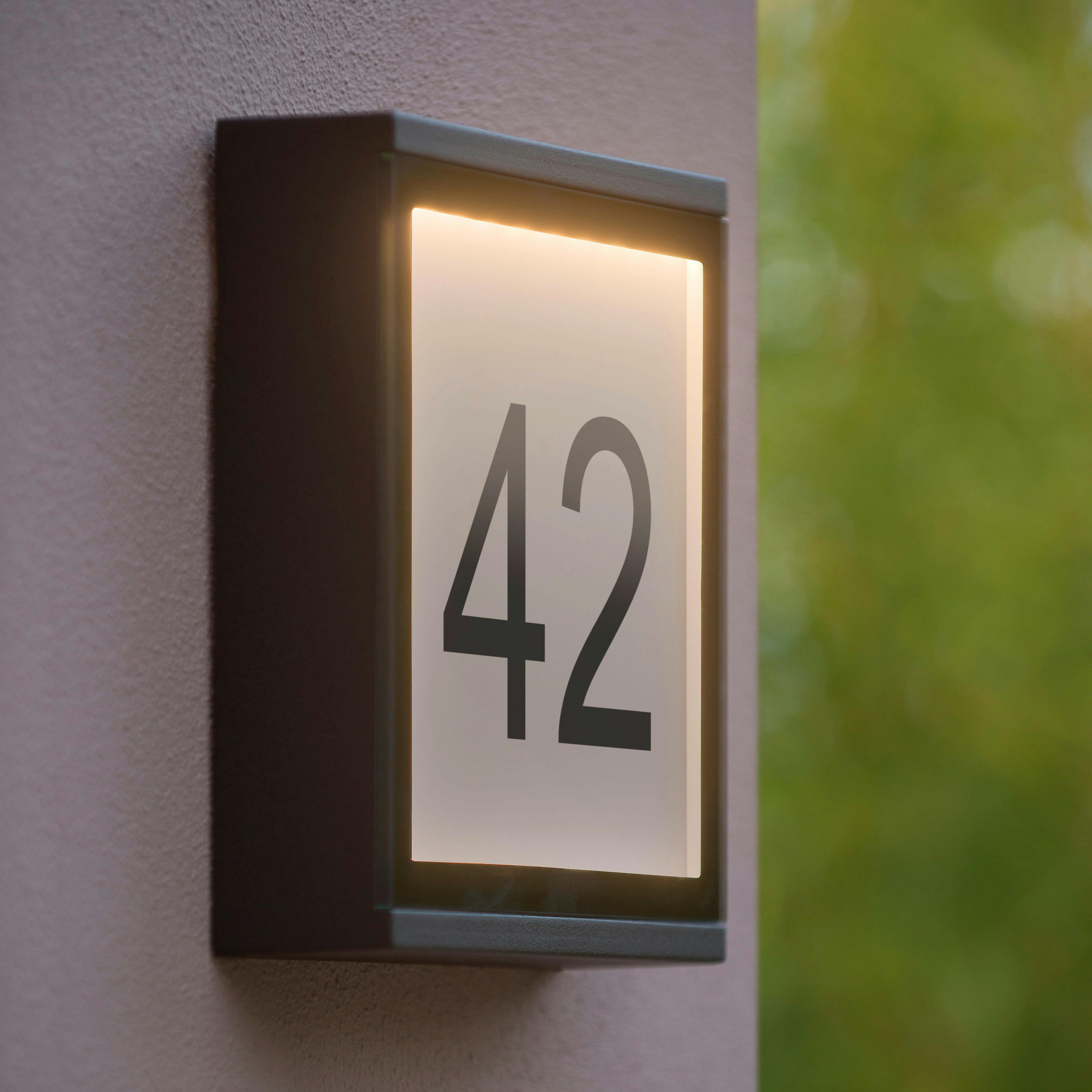 CADRA - Applique extérieur en aluminium noir