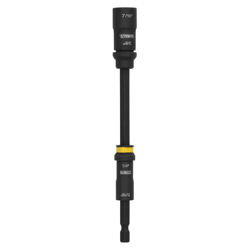 DEWALT Imperial Impact Ready Double Ended Nut Driver Set with Extension