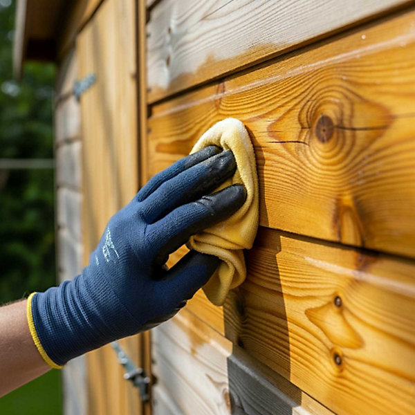 Huile Bois Exterieur - 5 L - Codeve Bois - Pour La Protection D'un Chalet, Abri, Garage, Hangar, Cabane En Bois.