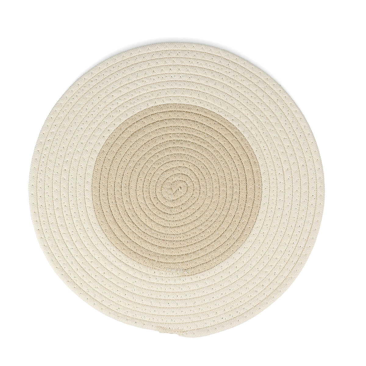 Ona - Placemat 35cm cream white Piff - Set van 4