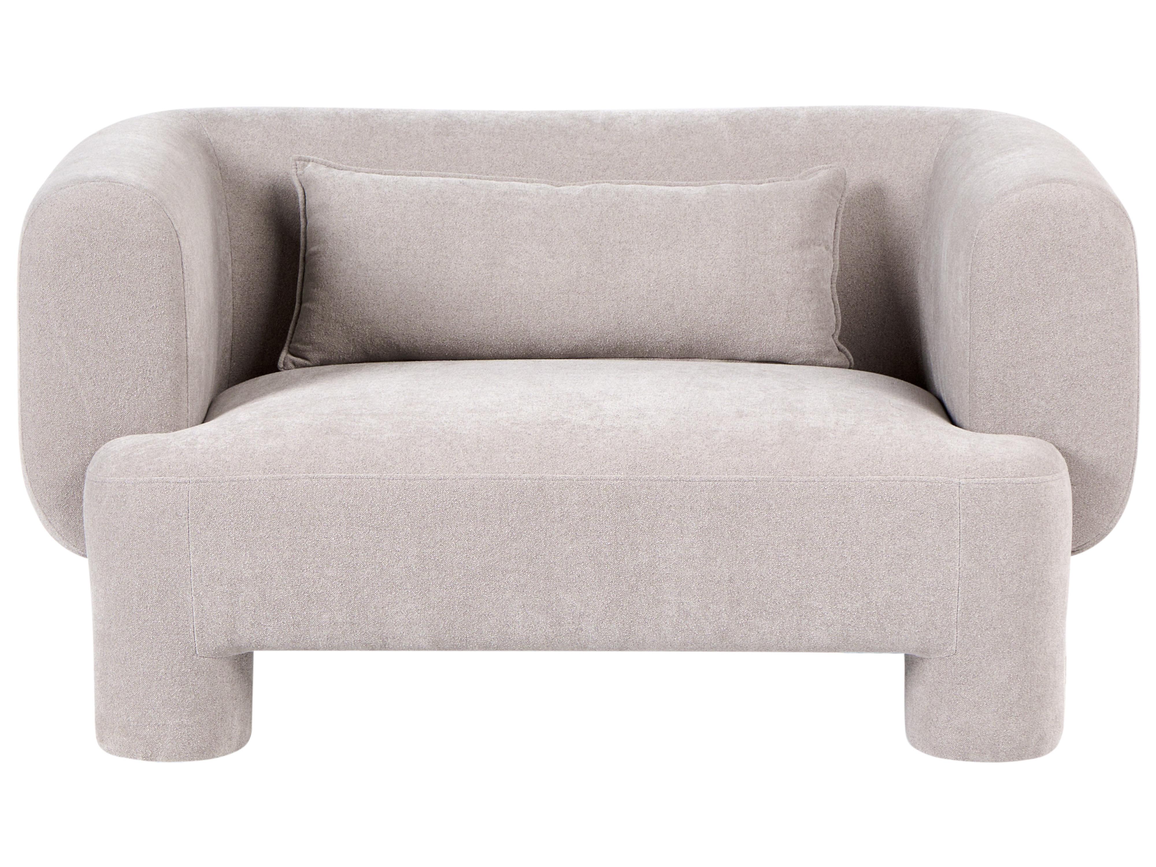 Ottoman HOGBO Fabric Beige