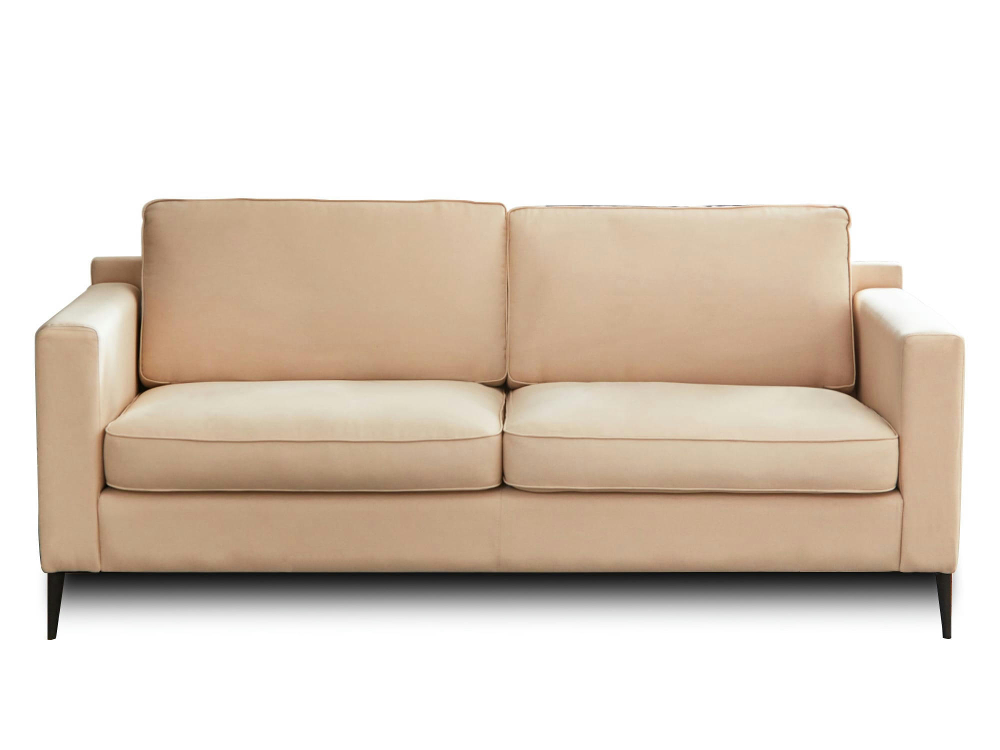 CALLIOPE - Canapé droit 3 places en tissu beige