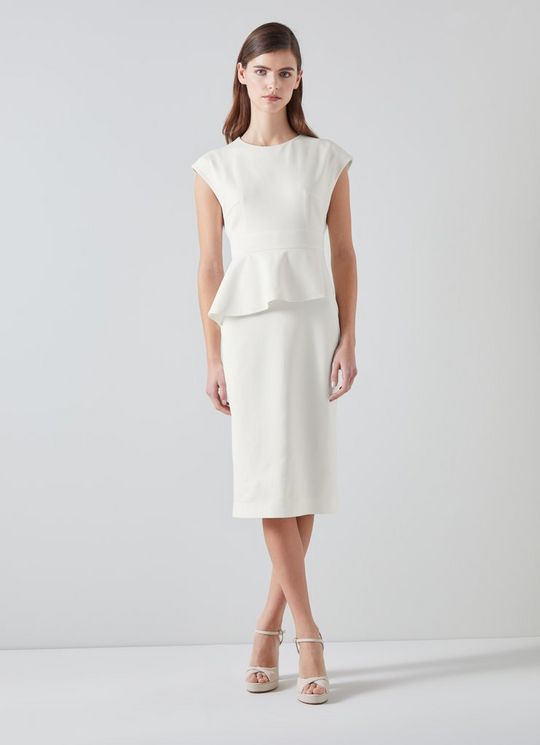 Mia Ivory Dress with LENZING? ECOVERO? viscose