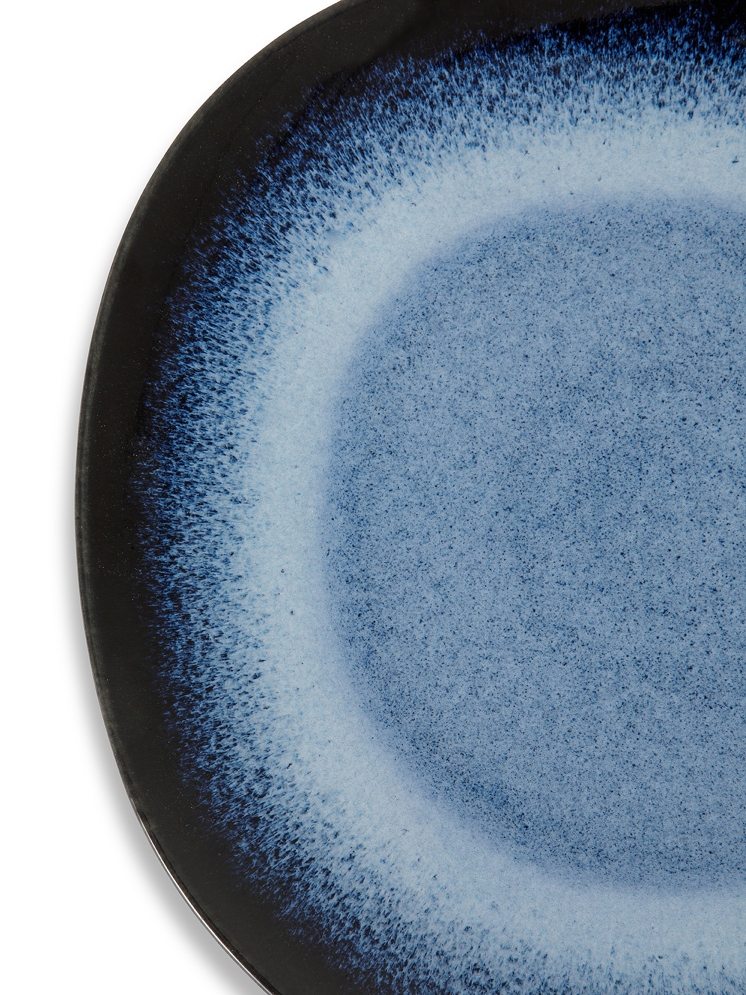 Piatto piano ceramica Karma