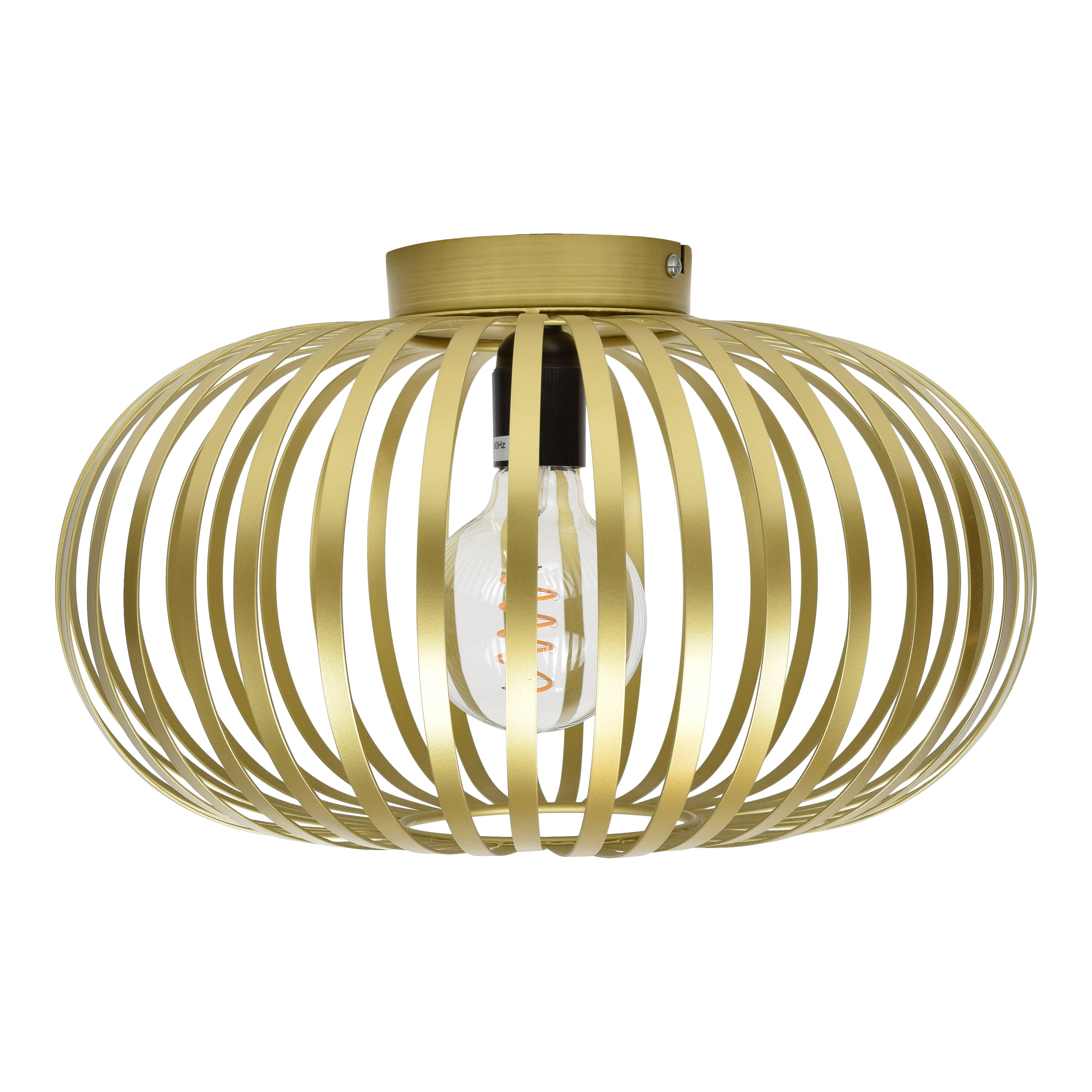 Urban Interiors Flow Plafondlamp – Goud – Metaal - Ø40x23