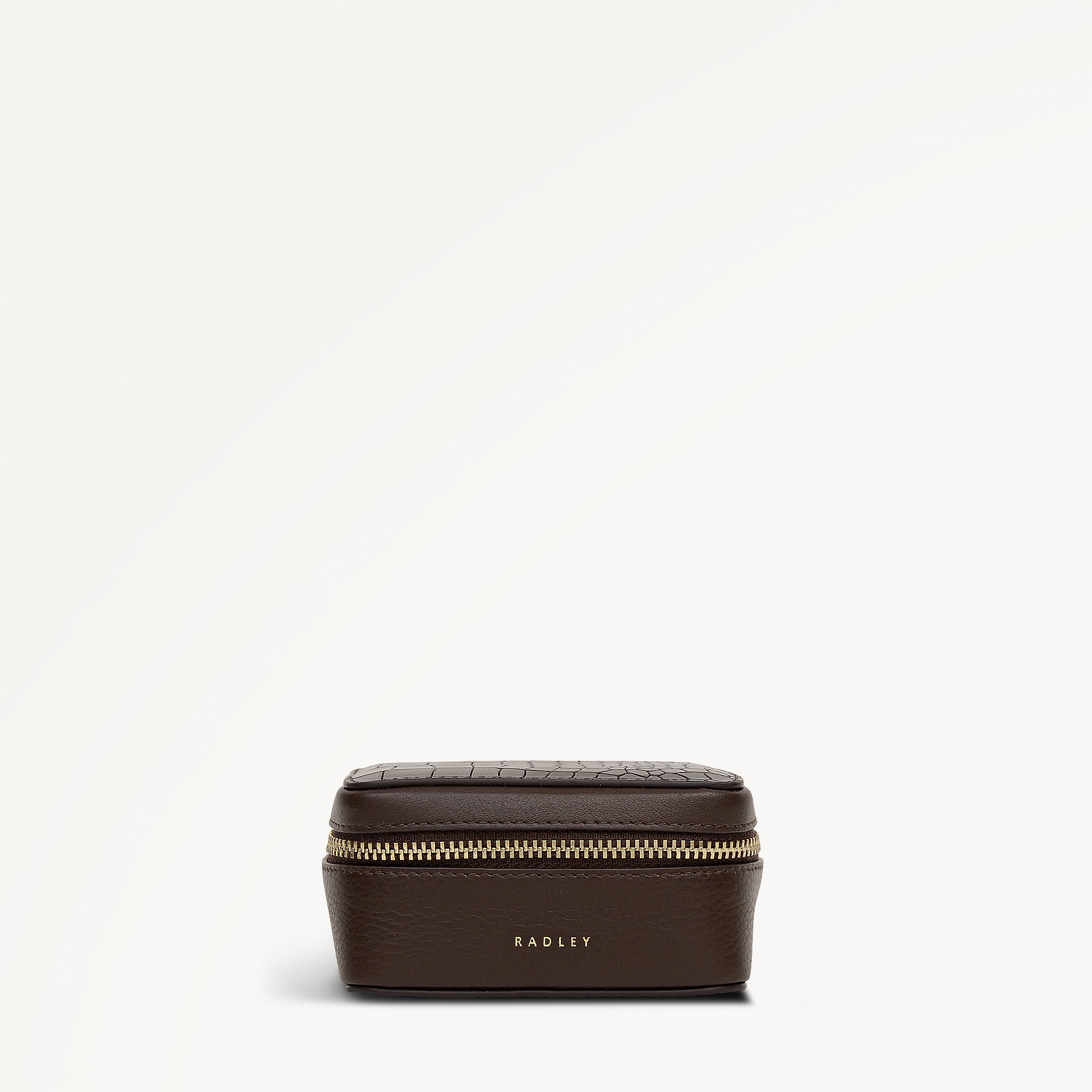 Commute Street - Faux Croc Small Zip Around Jewellery Box - RSE152100