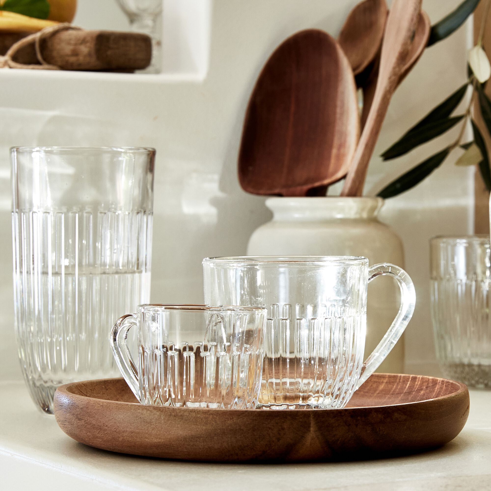 MARIN - Tasse expresso en verre 9cl - transparent