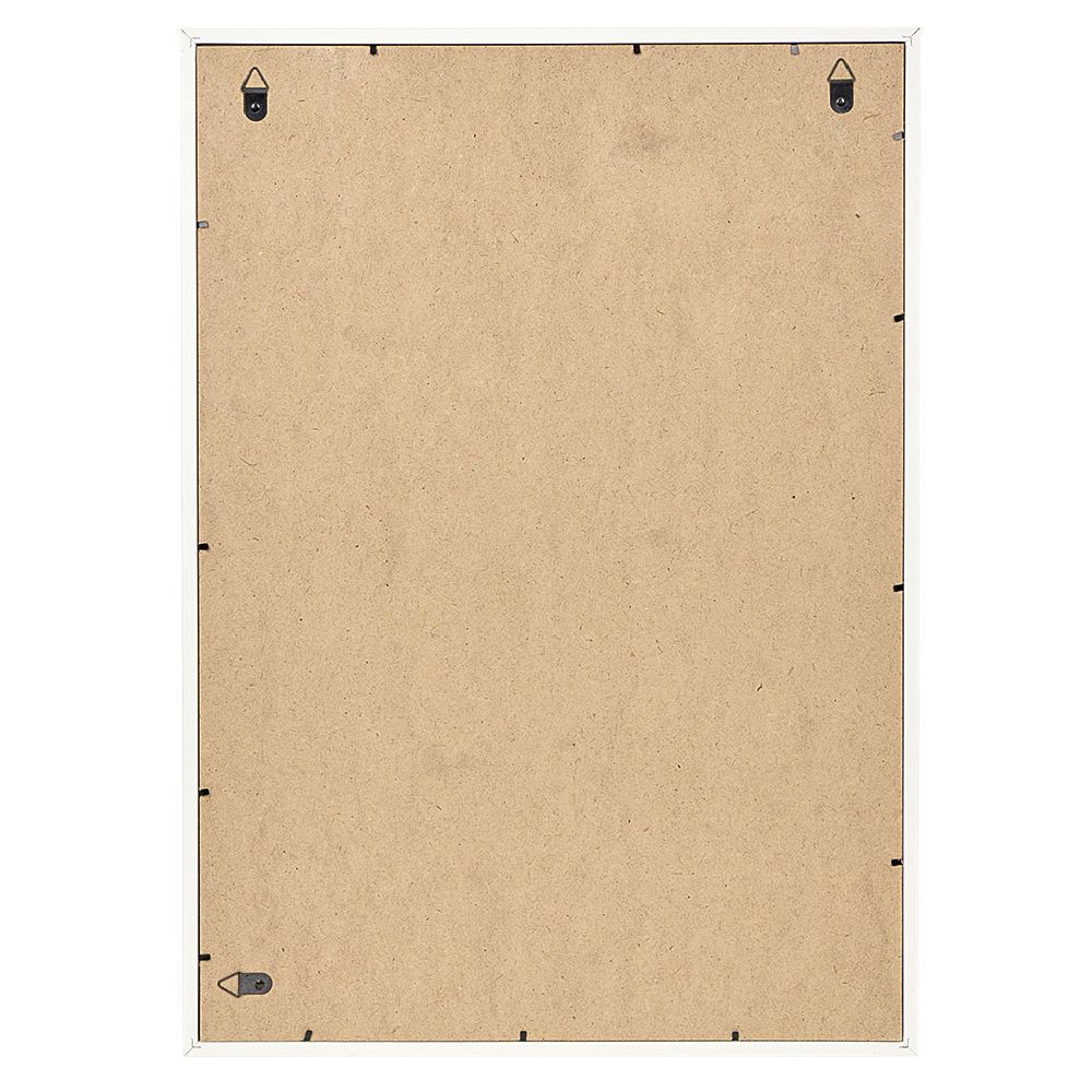 Cadre photo bois blanc 50x70cm pour photo 40x50cm