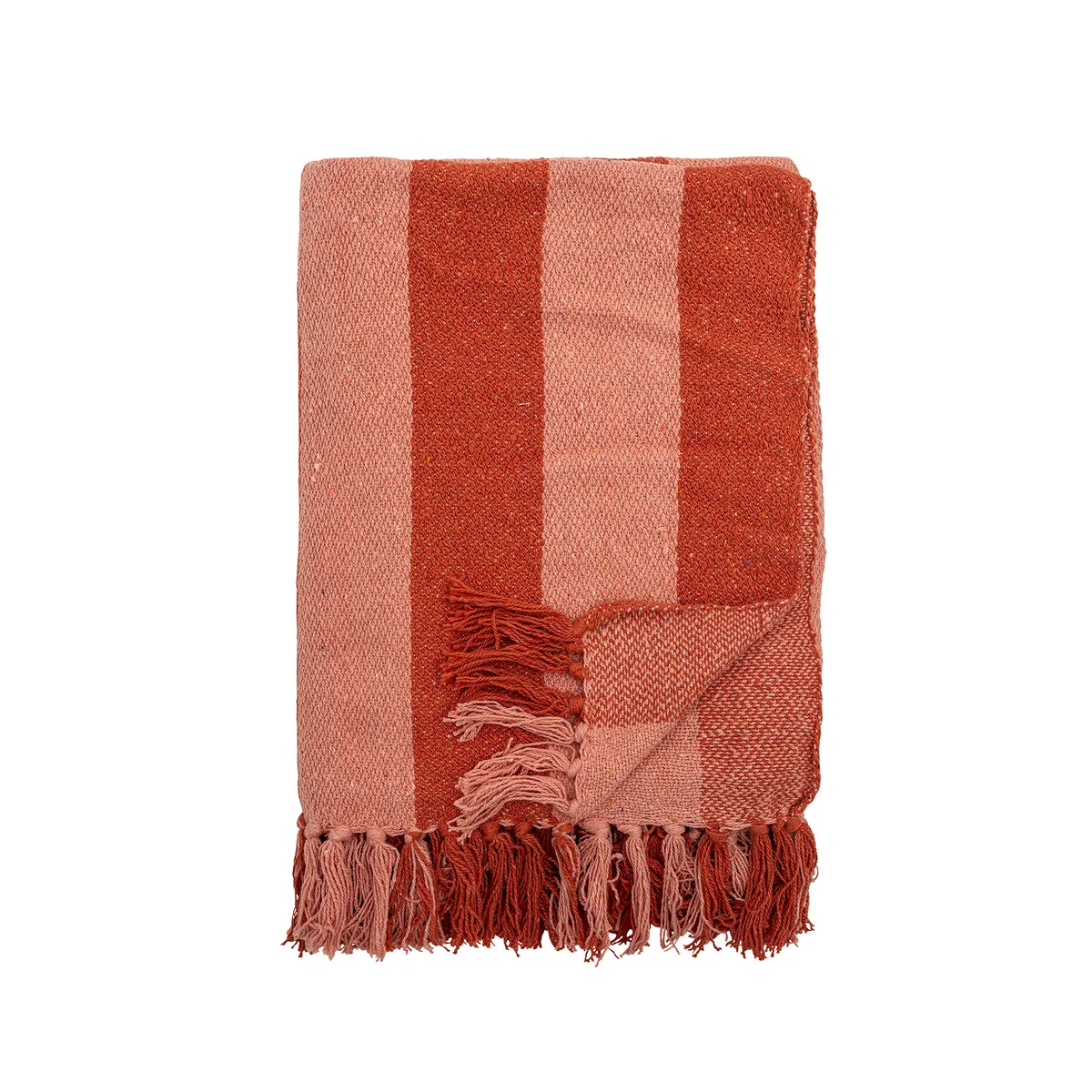 Bloomingville - Olica Decke, 130 x 160 cm, orange