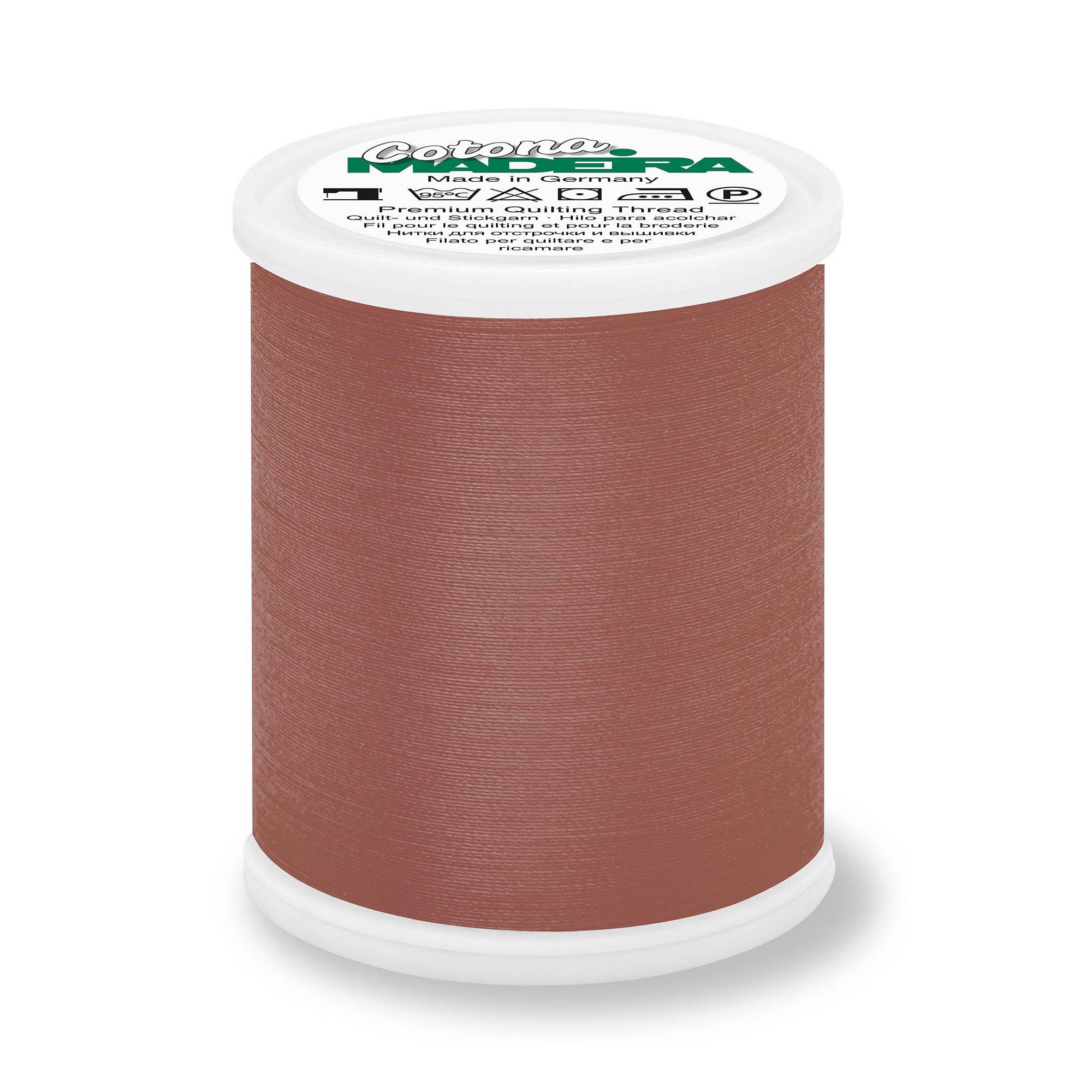 Madeira Chocolate Brown Cotona 50 Quilting Thread 1000m (614)