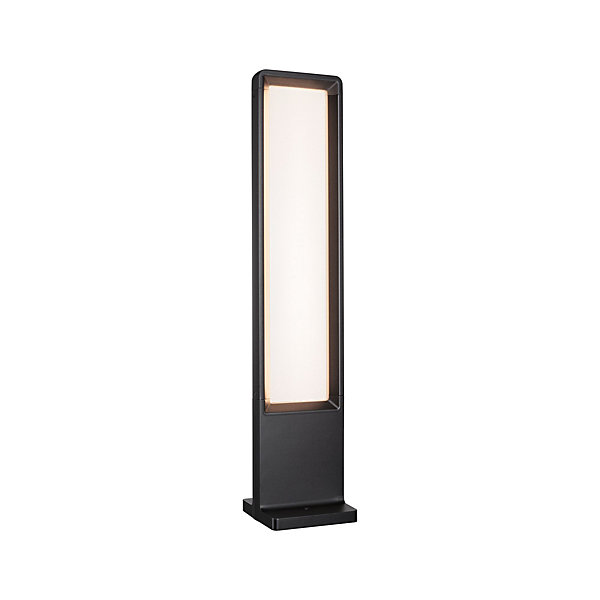 Borne lumineuse LED Reana IP44 carré 832mm 3000K 2x4W 2x240lm 230V Anthracite Métal