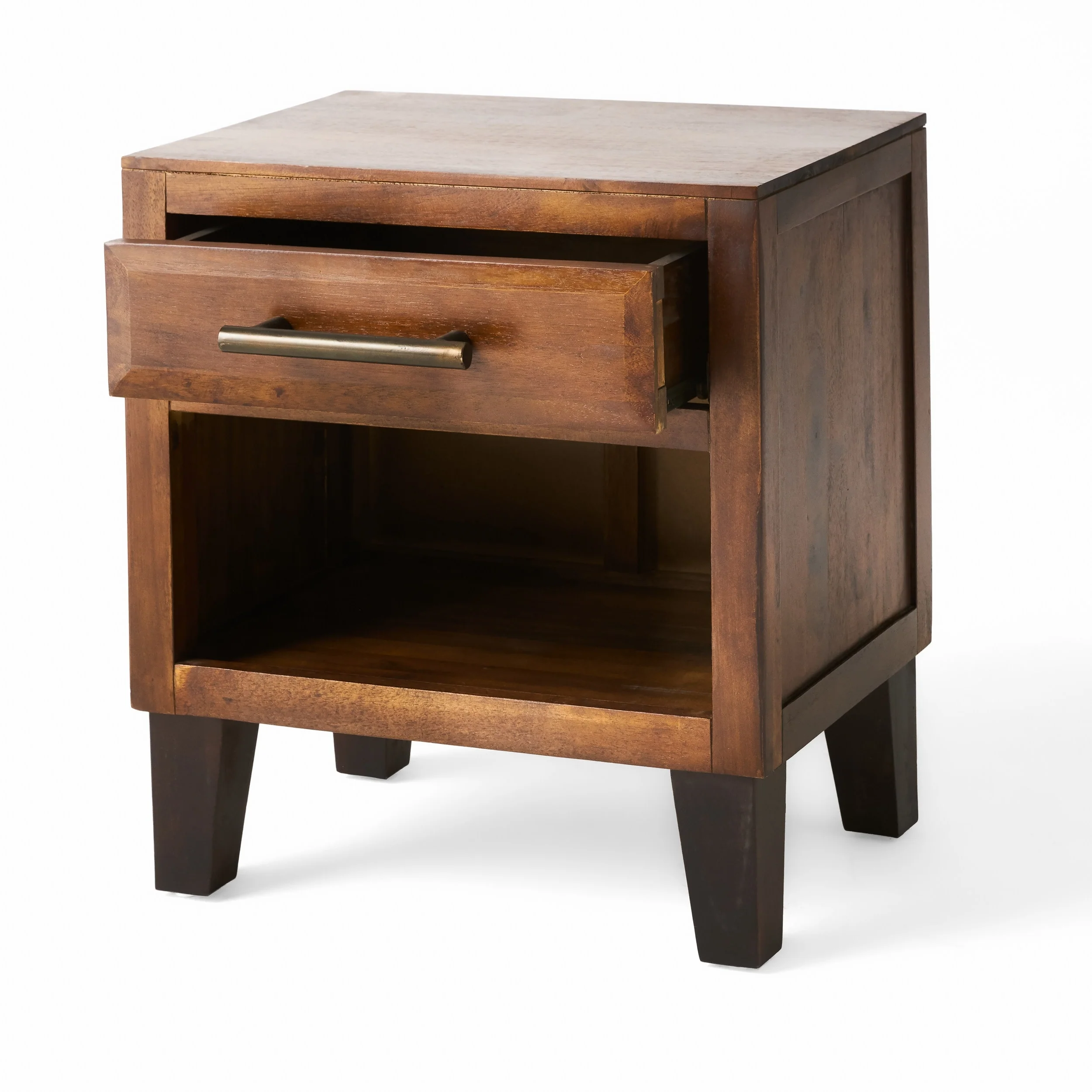 Luna Acacia Wood End Table by Christopher Knight Home