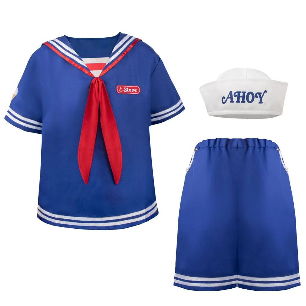 Cinereplicas Stranger Things Steve Scoops Ahoy costume