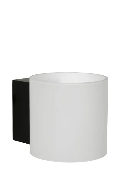 Kinkiet czarno-biały JELTE 1xG9x33W wym:15x12x15cm IP44 Lucide