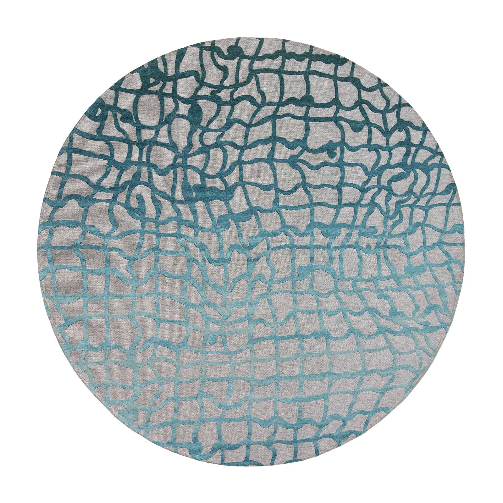 Louis De Poortere vloerkleed Blue Marine - blauw - 140x140cm