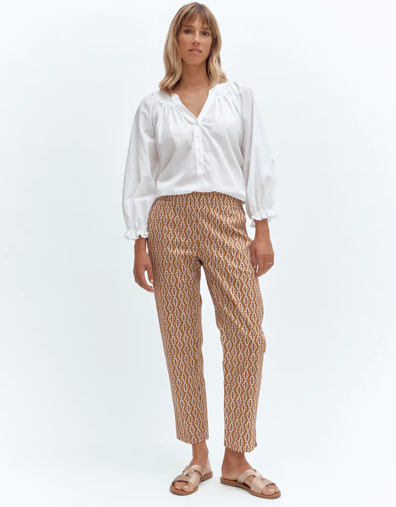 Pantalon imprimé PAPOUASIE/87130/590