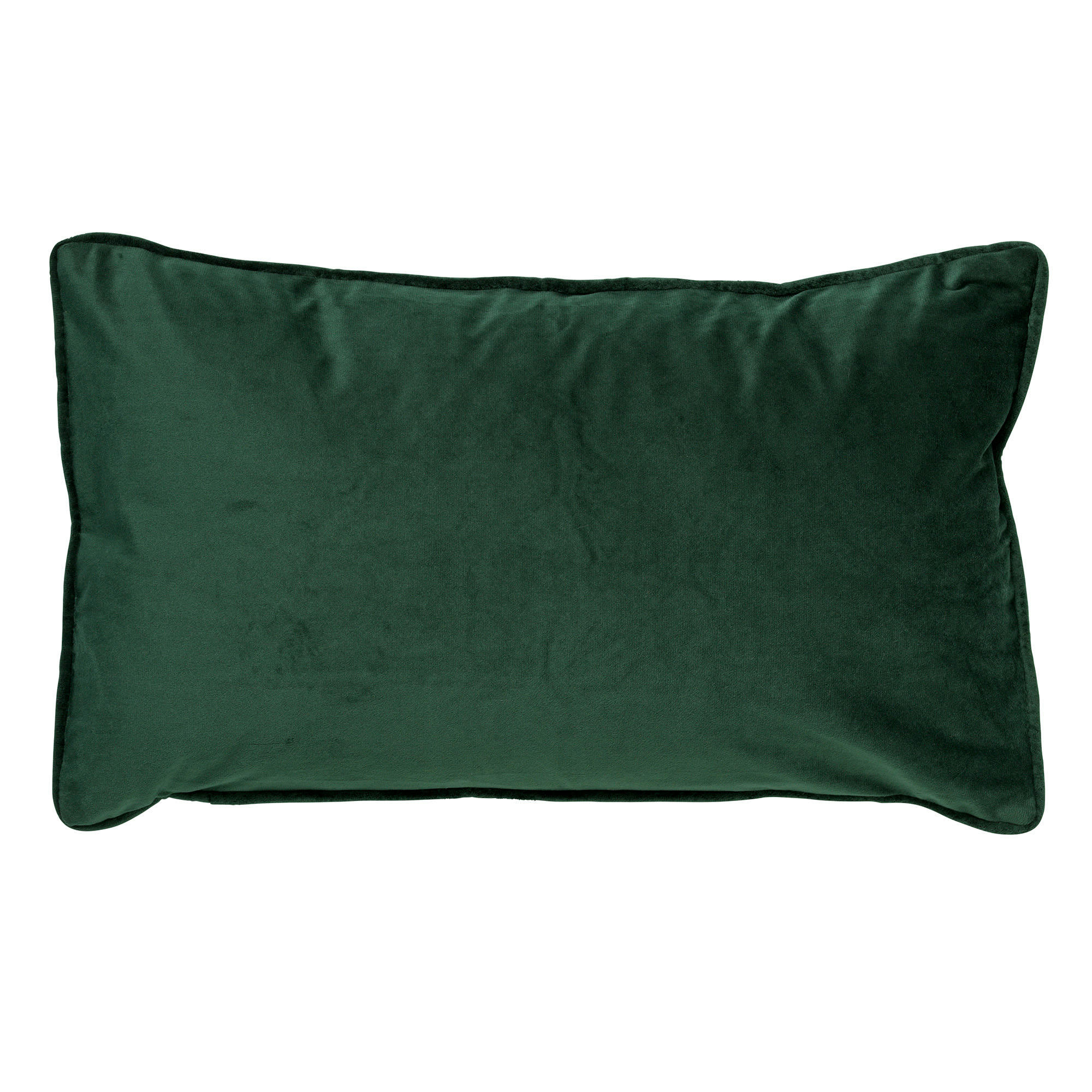 - Housse de coussin vert en velours-30x50 cm uni