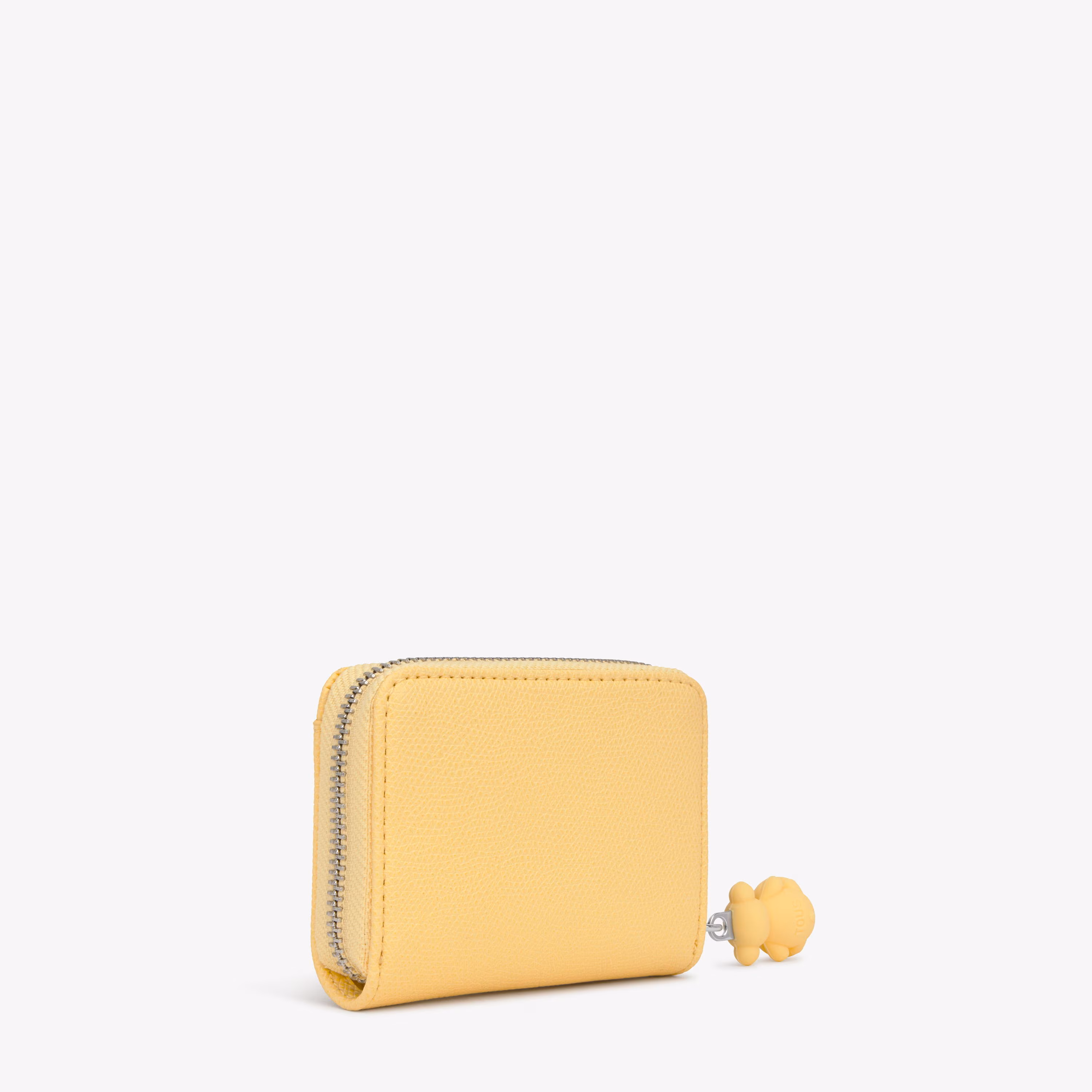 Monedero amarillo TOUS Back to basics