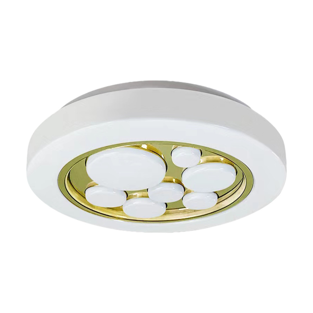 Plafon BUBBLES z pilotem okrągły biały LED 1x30W 39cm 2750lm IP20 Milagro