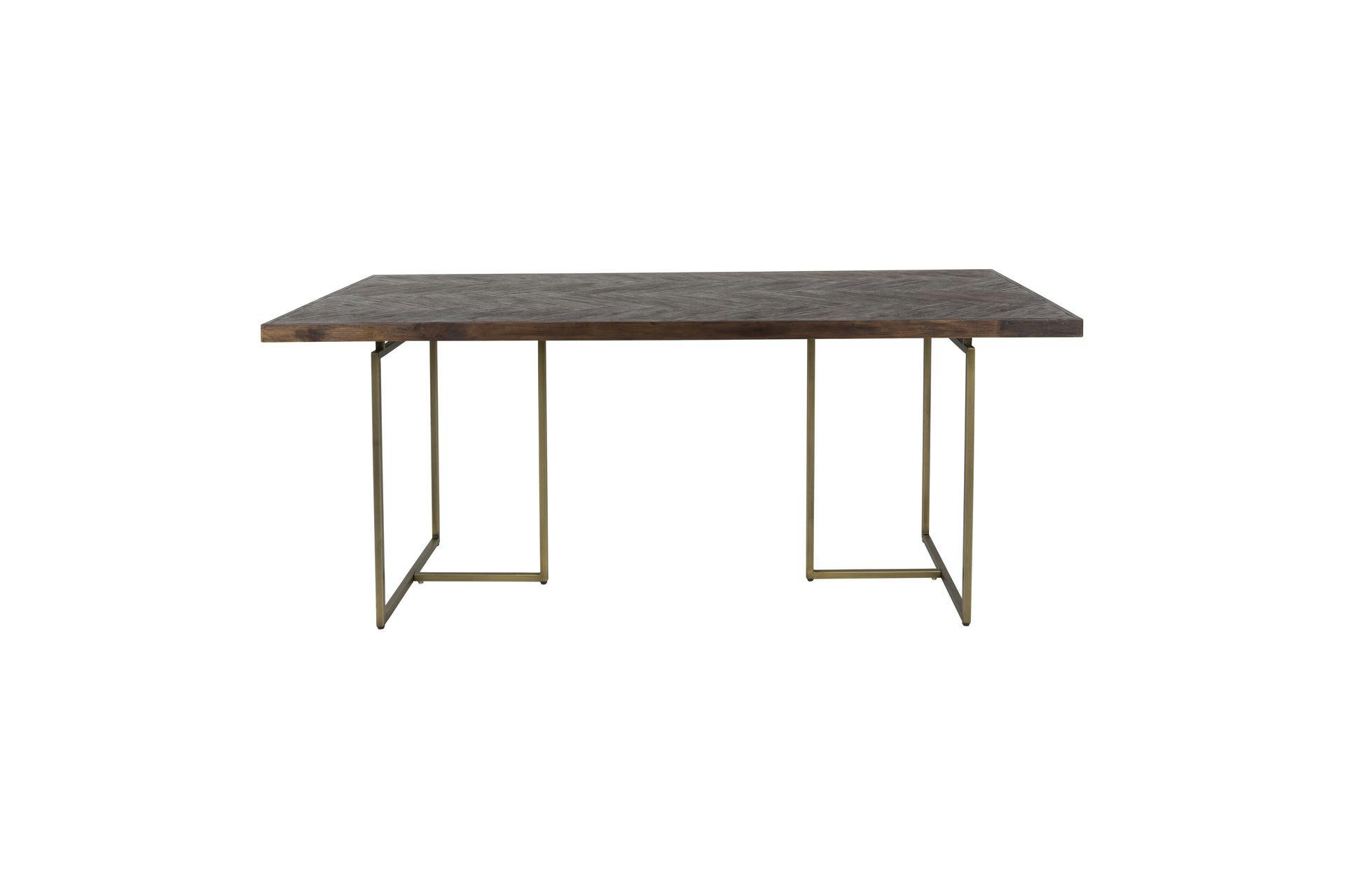 CLASS - Grande table en bois marron