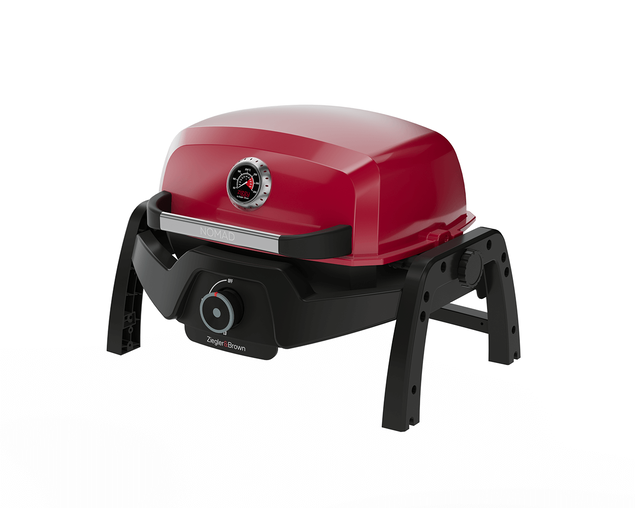 Ziggy Elite Nomad Single Burner Flame Failure BBQ - Chilli Red
