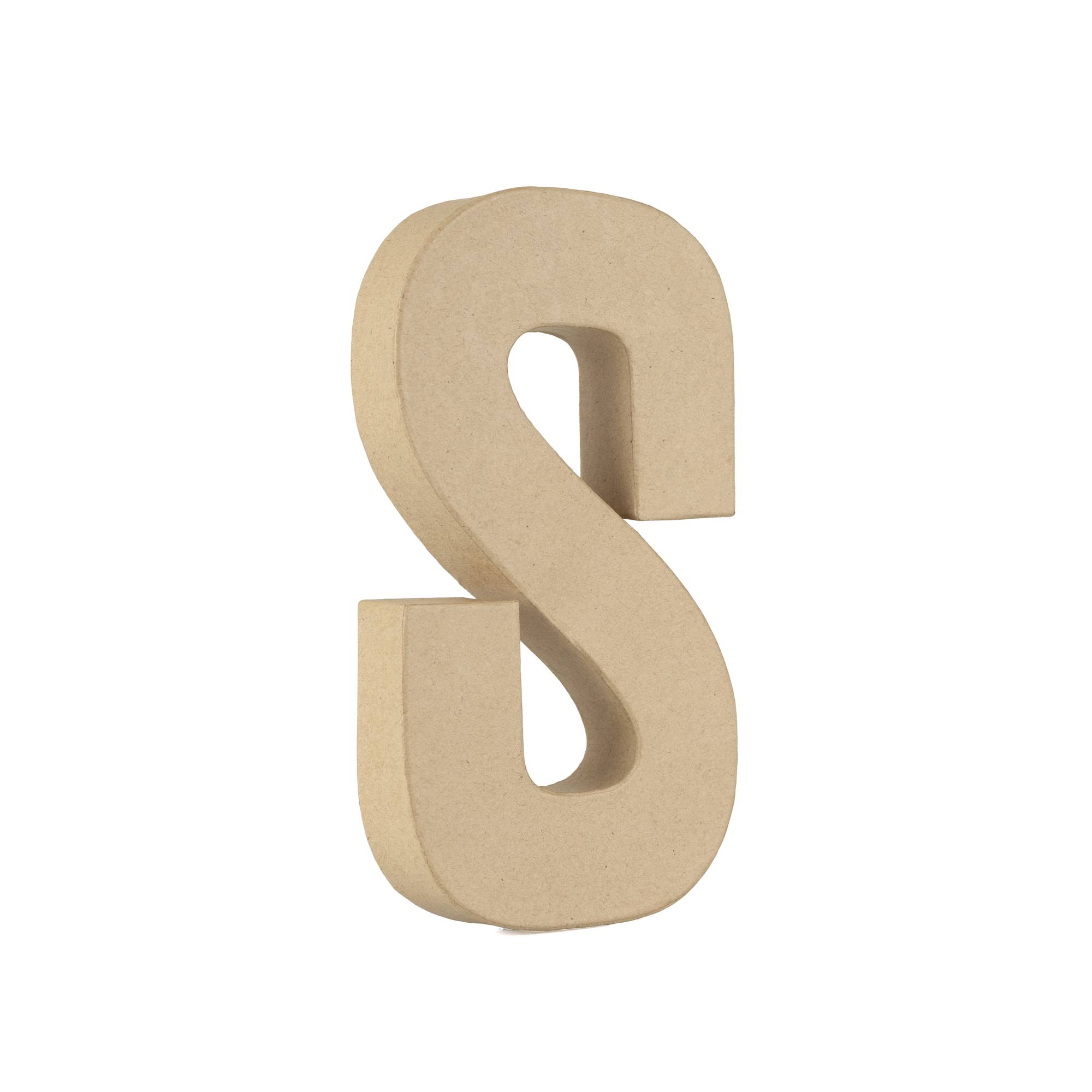 Mache Letter S 20cm