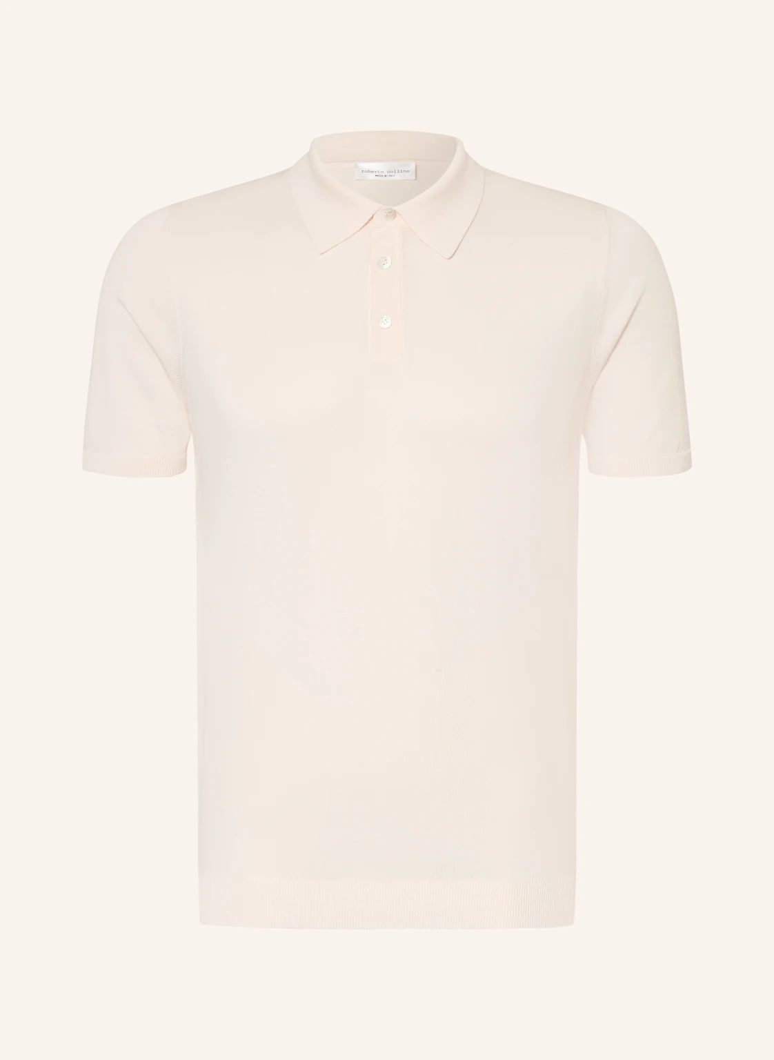 roberto collina Strick-Poloshirt