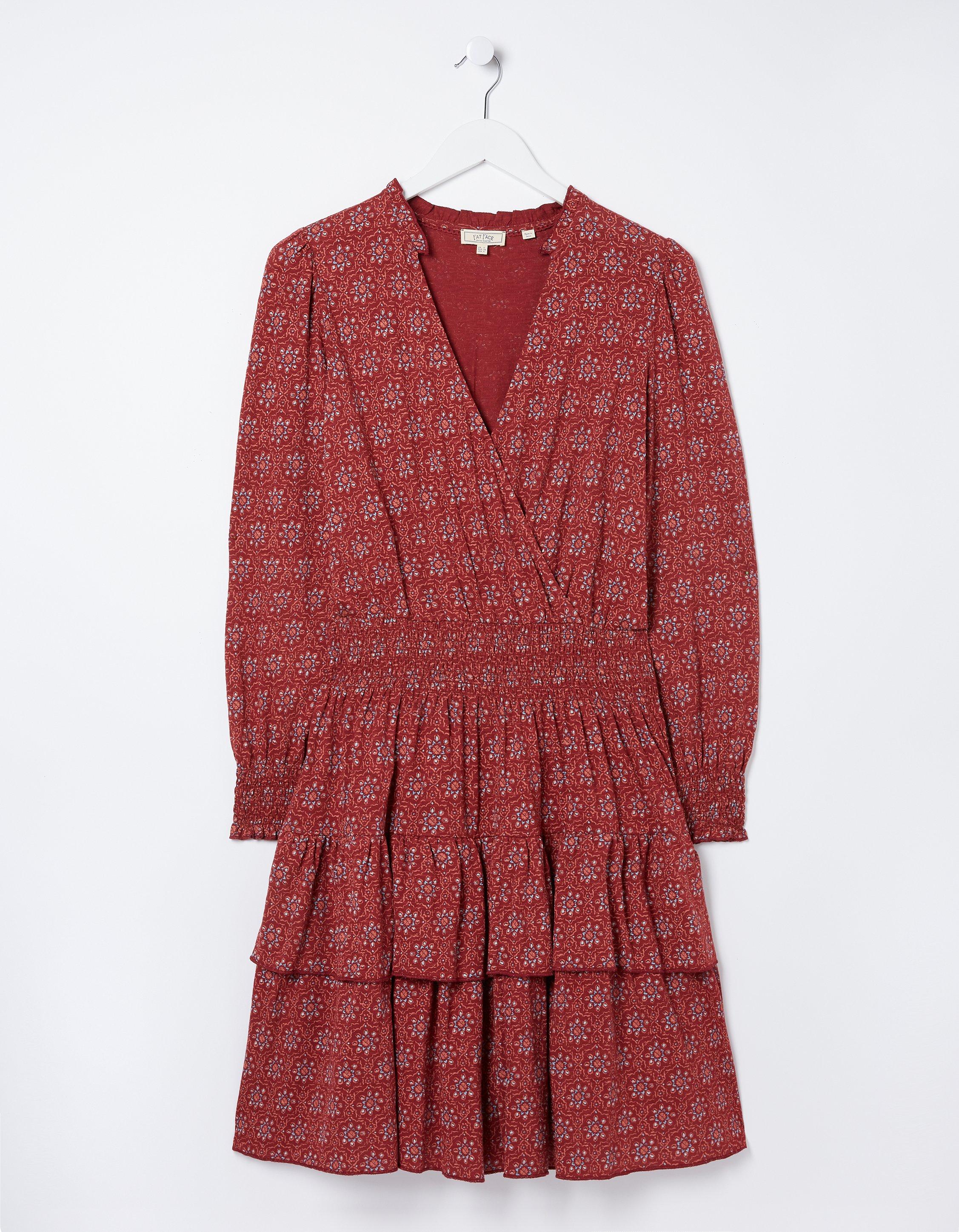 Amba Craft Geo Jersey Dress