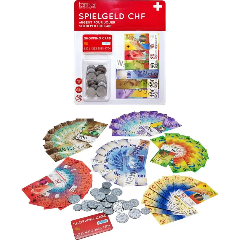Spielset Tanner Spielgeld