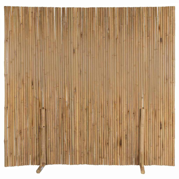 Panel Ogrodzeniowy Ogrodzenie Płot Bambus 180x170 cm Brązowy