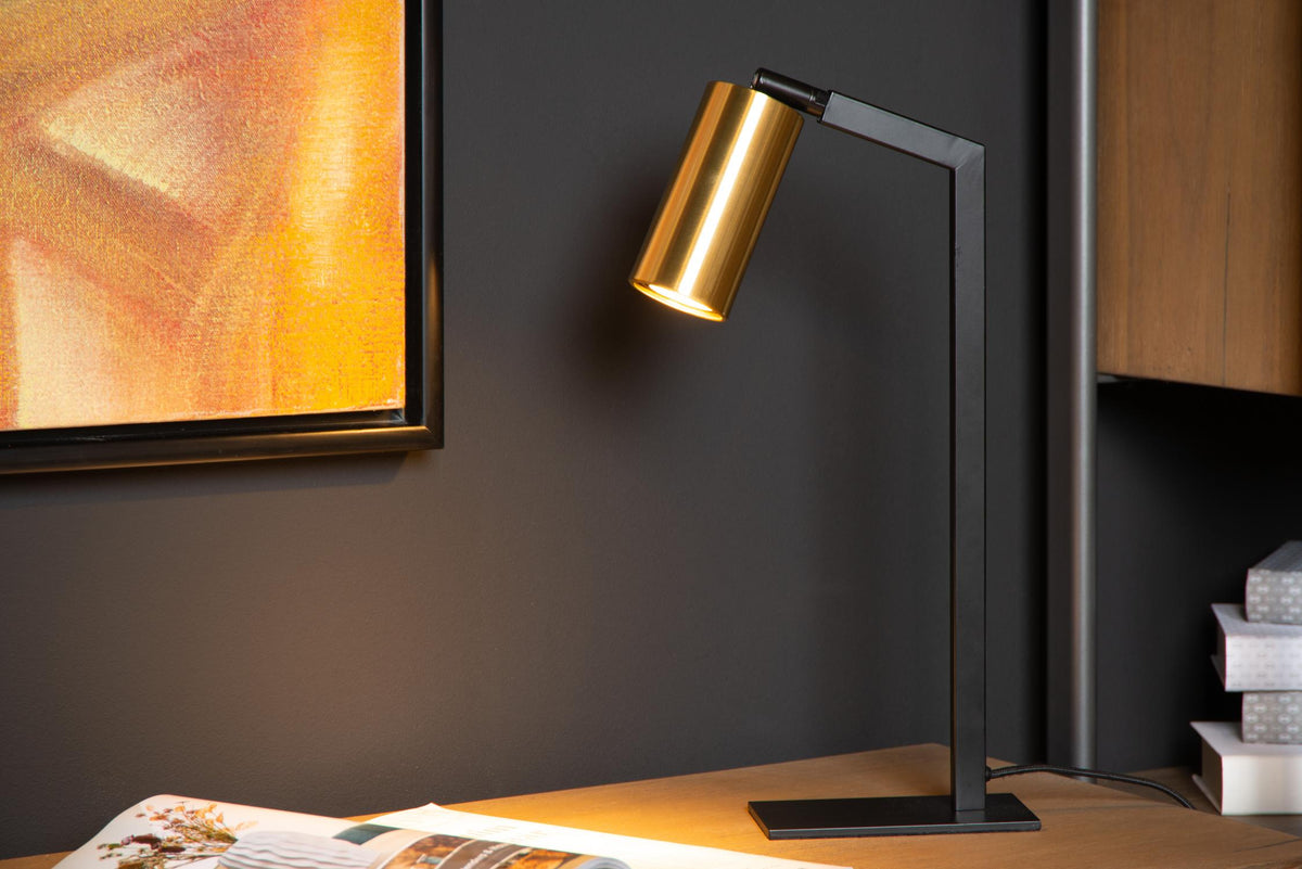 Lucide bureaulamp SYBIL - 1xGU10 - Zwart