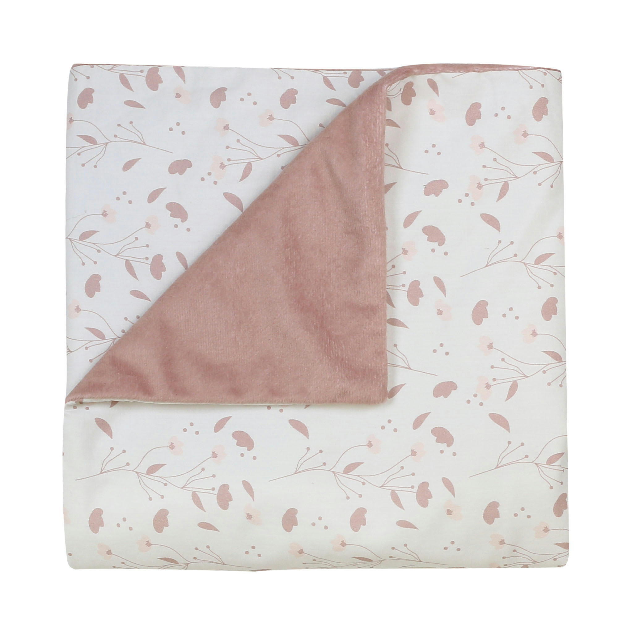 ROSE ET LILI - Couverture bébé bébé 75X100 cm Rose