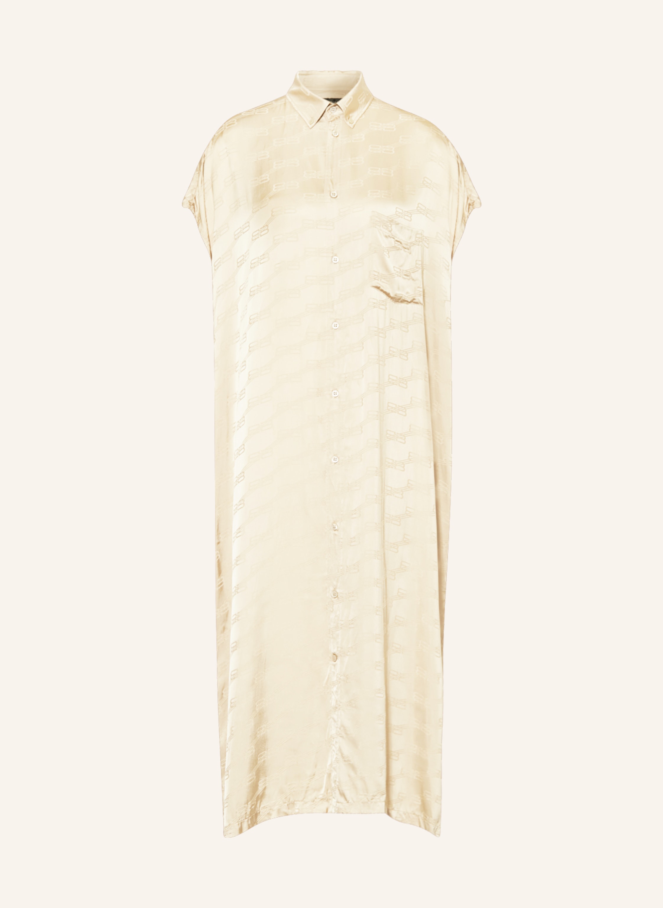 BALENCIAGA Hemdblusenkleid