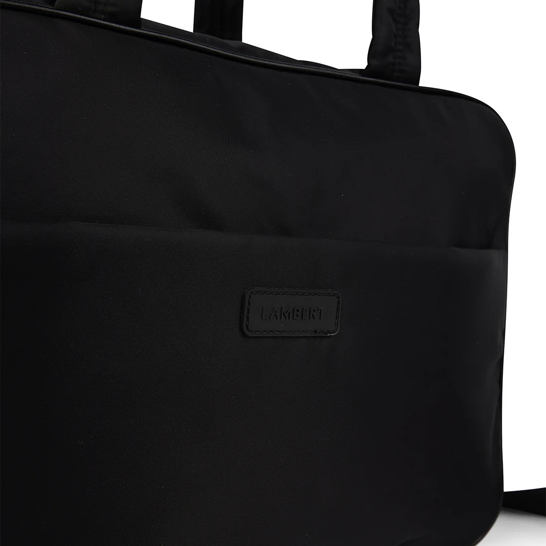 The Marlow – Black Weekender Bag in Nylon