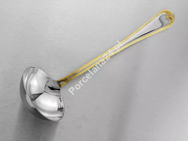 Komplet sztućców 65 cz. na 12 osób Hisar - Topkapi Gold (3.0/2.5 mm) złocone