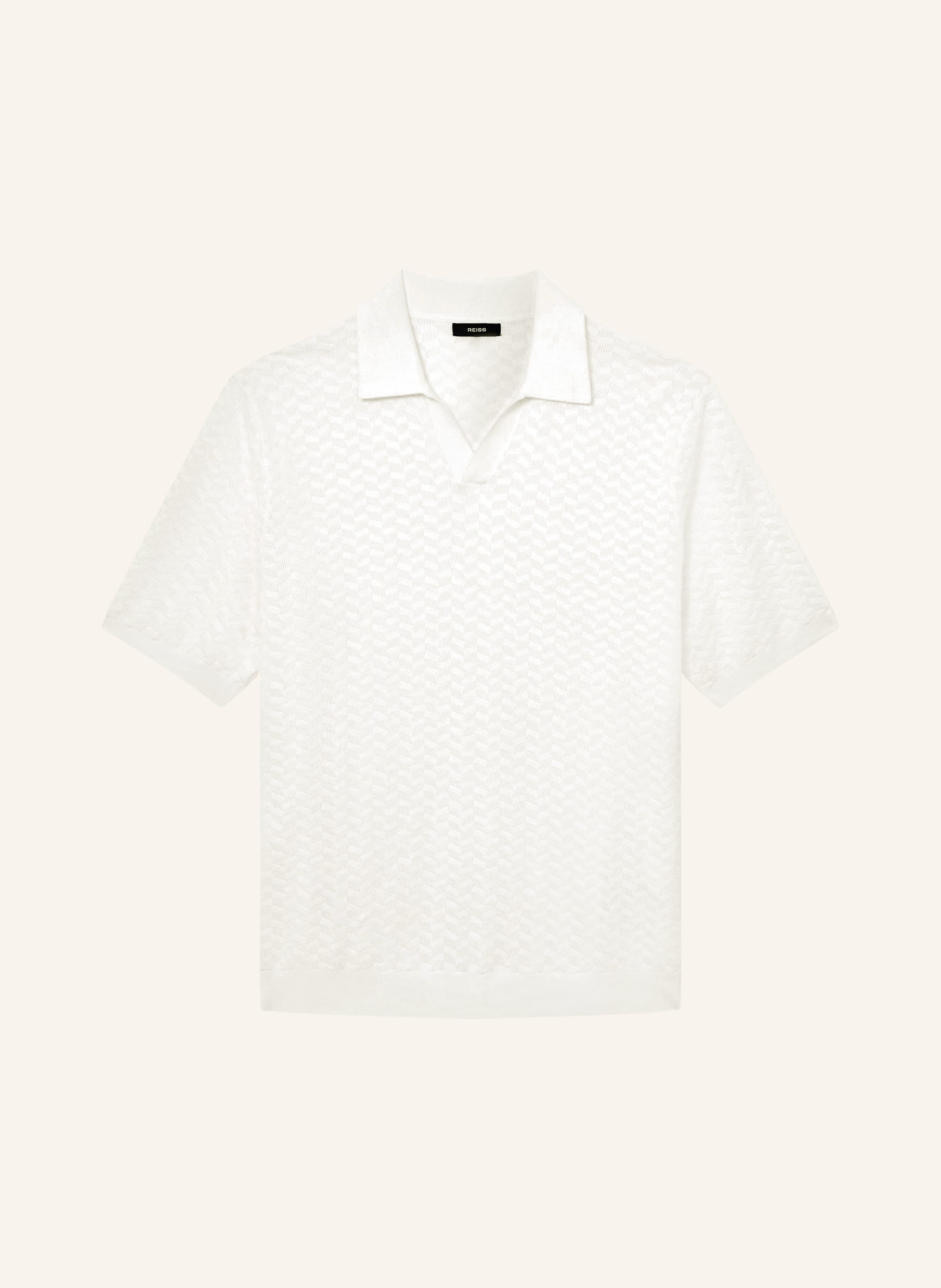 REISS Strick-Poloshirt SOL