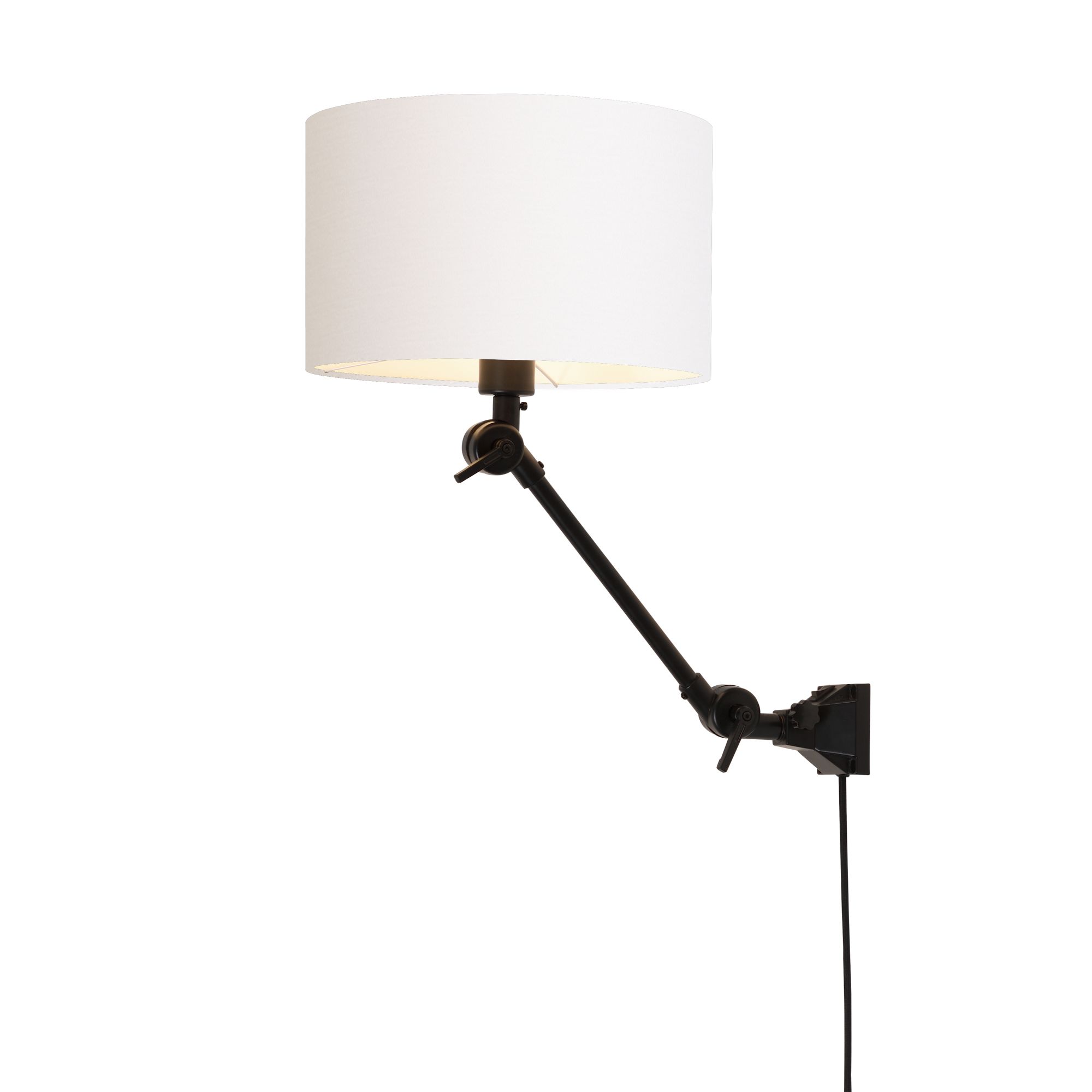 it's about RoMi wandlamp Amsterdam - wit - 65x32x45cm