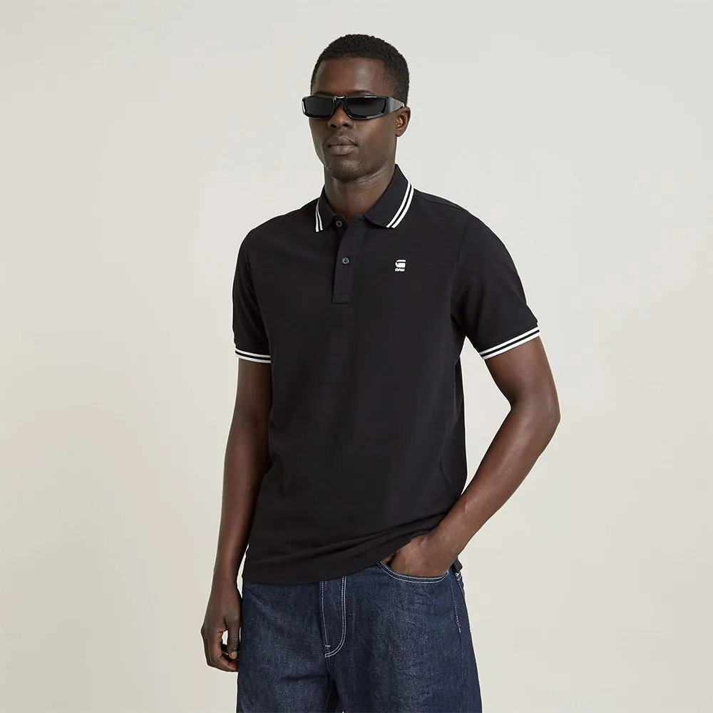 G-Star Dunda Slim Stripe short sleeve polo