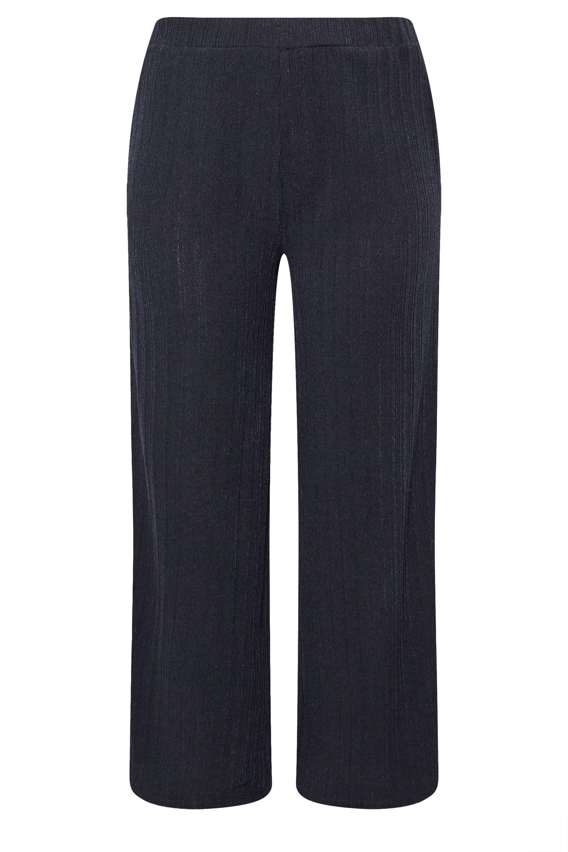 Yours Knitted Wide Leg Trousers