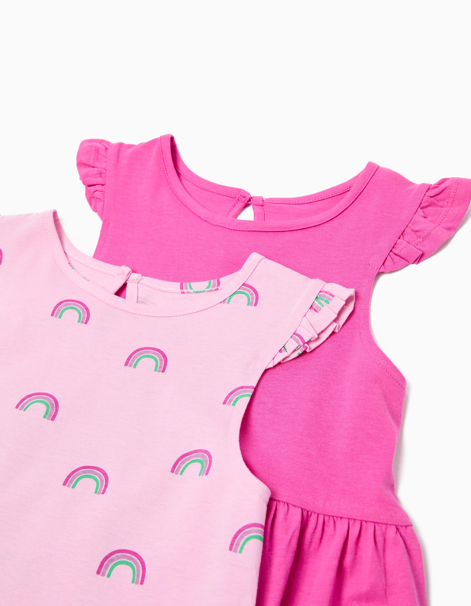 Pack 2 Vestidos, Menina, Rosa