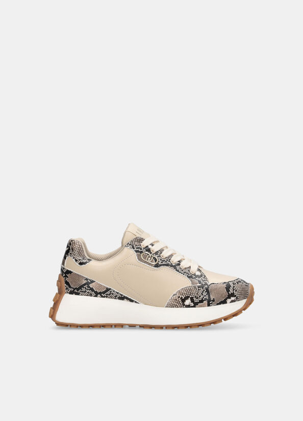 Sneakers stampa pitone