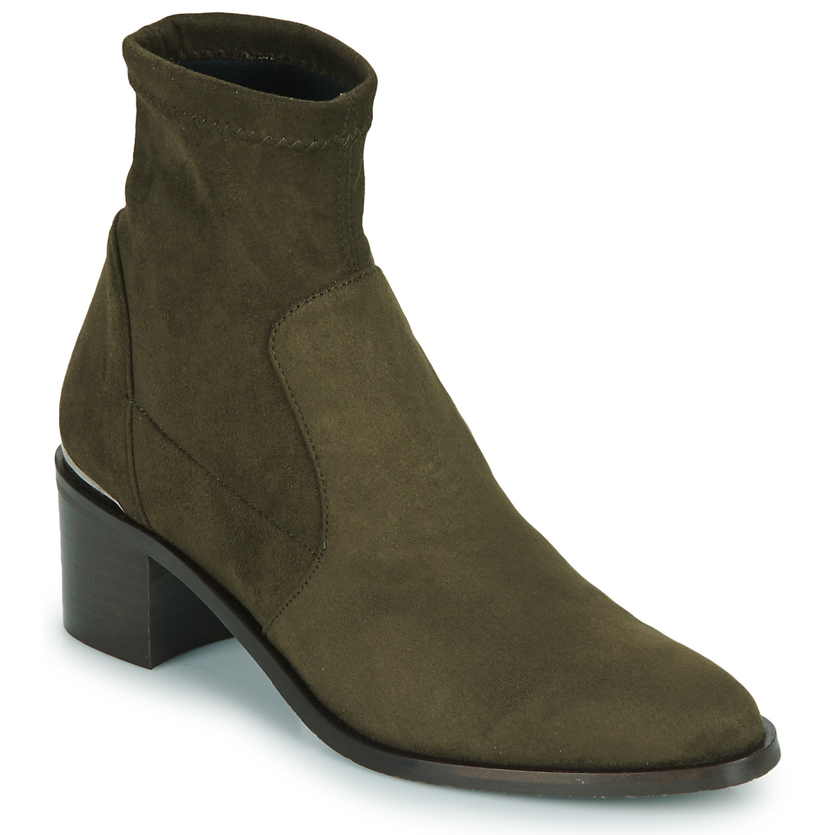 JB Martin - LUCIE - Canvas / Suede / Kaki