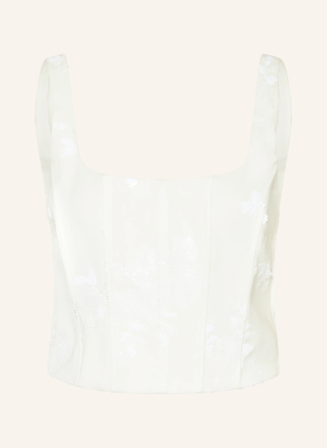 RIANI Cropped-Top mit Pailletten