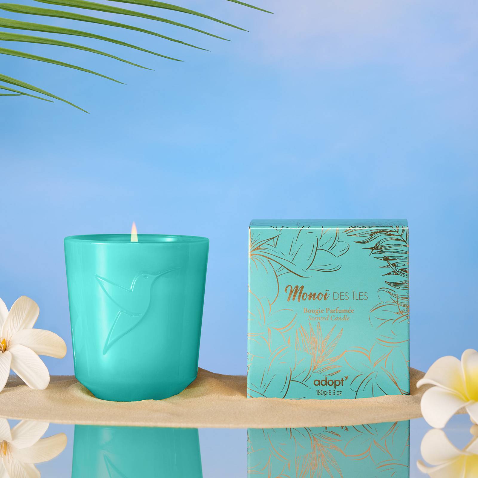 Monoi des IlesBougie parfumée 180g