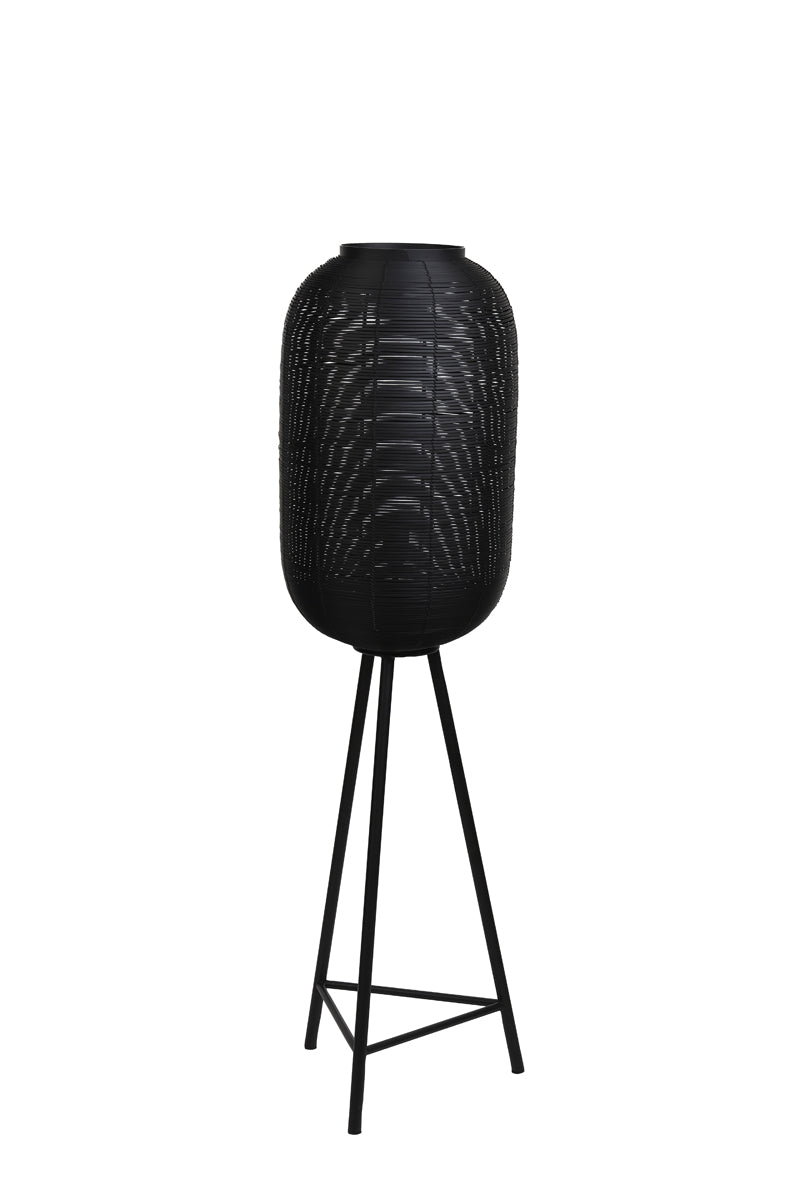 Light & Living vloerlamp TOMEK - 35x35x136cm - zwart