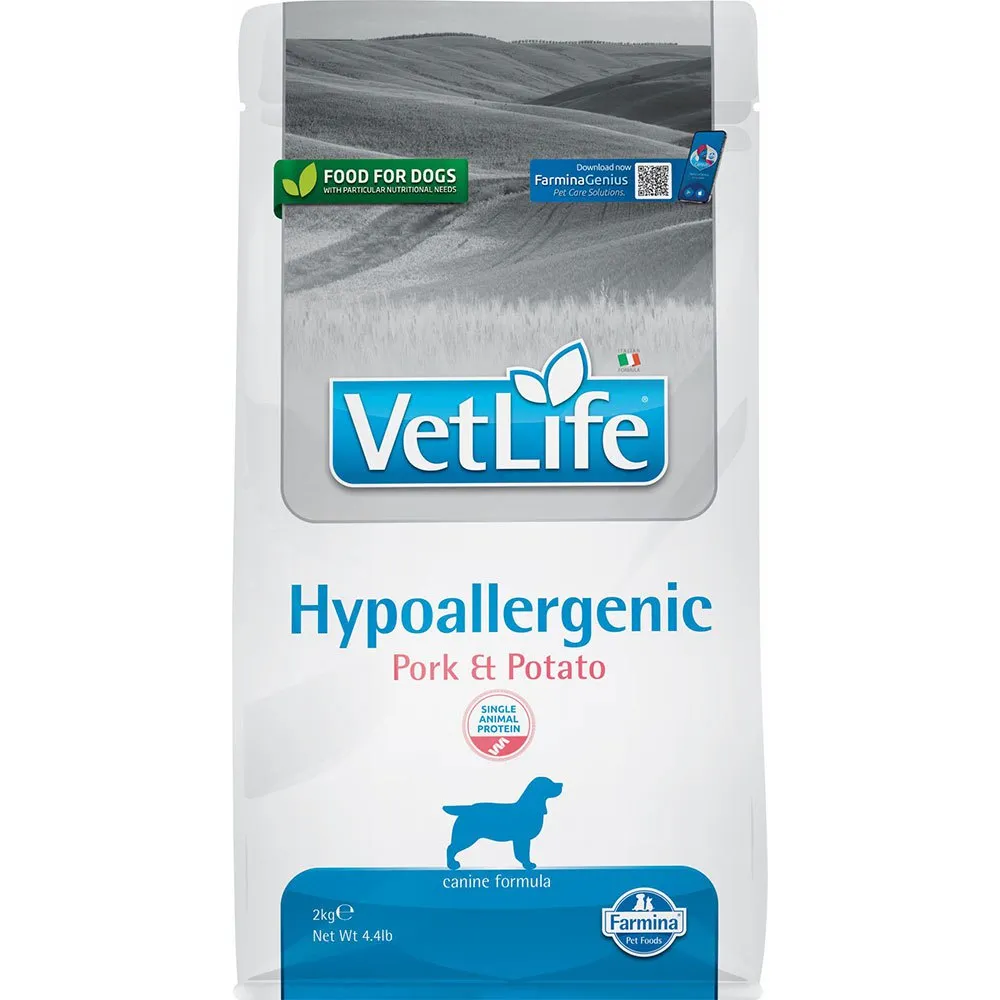 Farmina Vet Life Hypoallergenic Pork Adult Dog Food 2kg